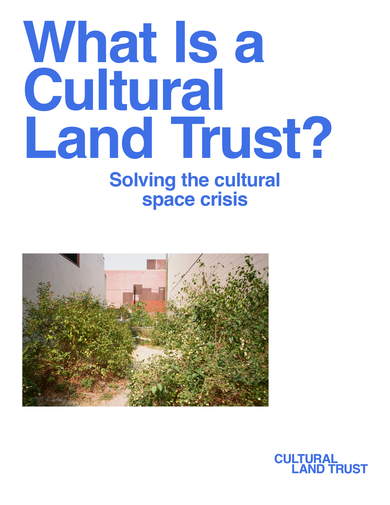 What Is a Cultural Land Trust?